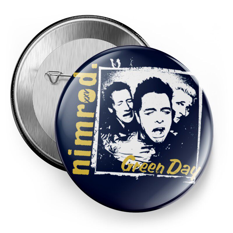 Green Day Badge Decoration Pin