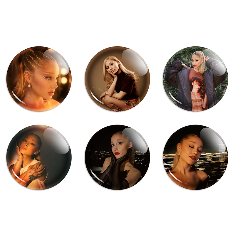 Ariana Grande Brooch Retro Badge Pin Set of 6