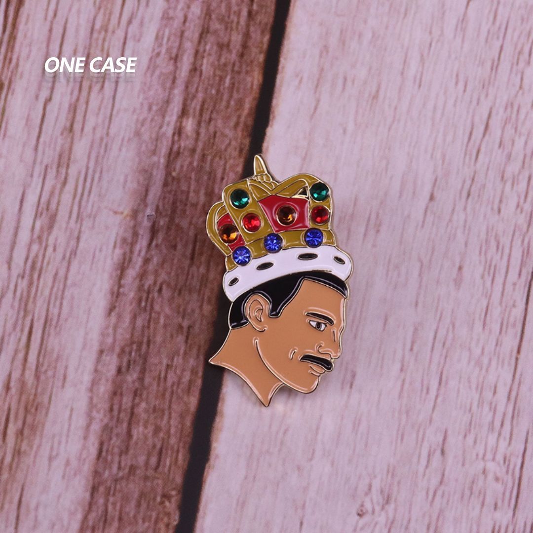 Rock Musician Band Brooch The Beatles/Queen/Guns N' Roses/Nirvana...Badge Pin-ONECASE.STUDIO