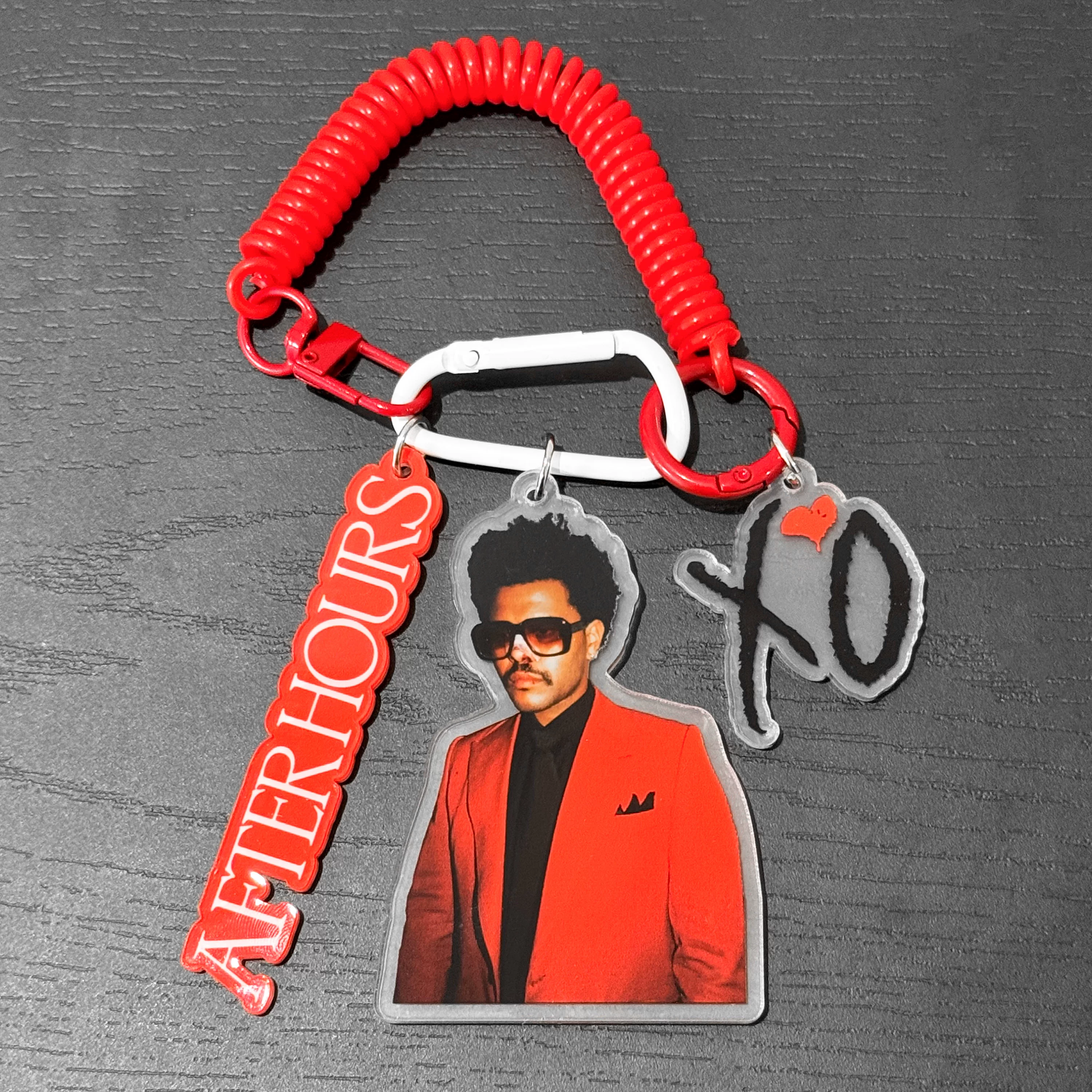 Rap & R&B Acrylic Keychain Set – Drake, Kendrick, The Weeknd, Tyler, Carti & More 
