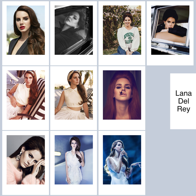 Lana Del Rey Photo Concert Album Complete Set of Photos