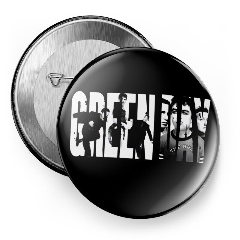 Green Day Badge Decoration Pin