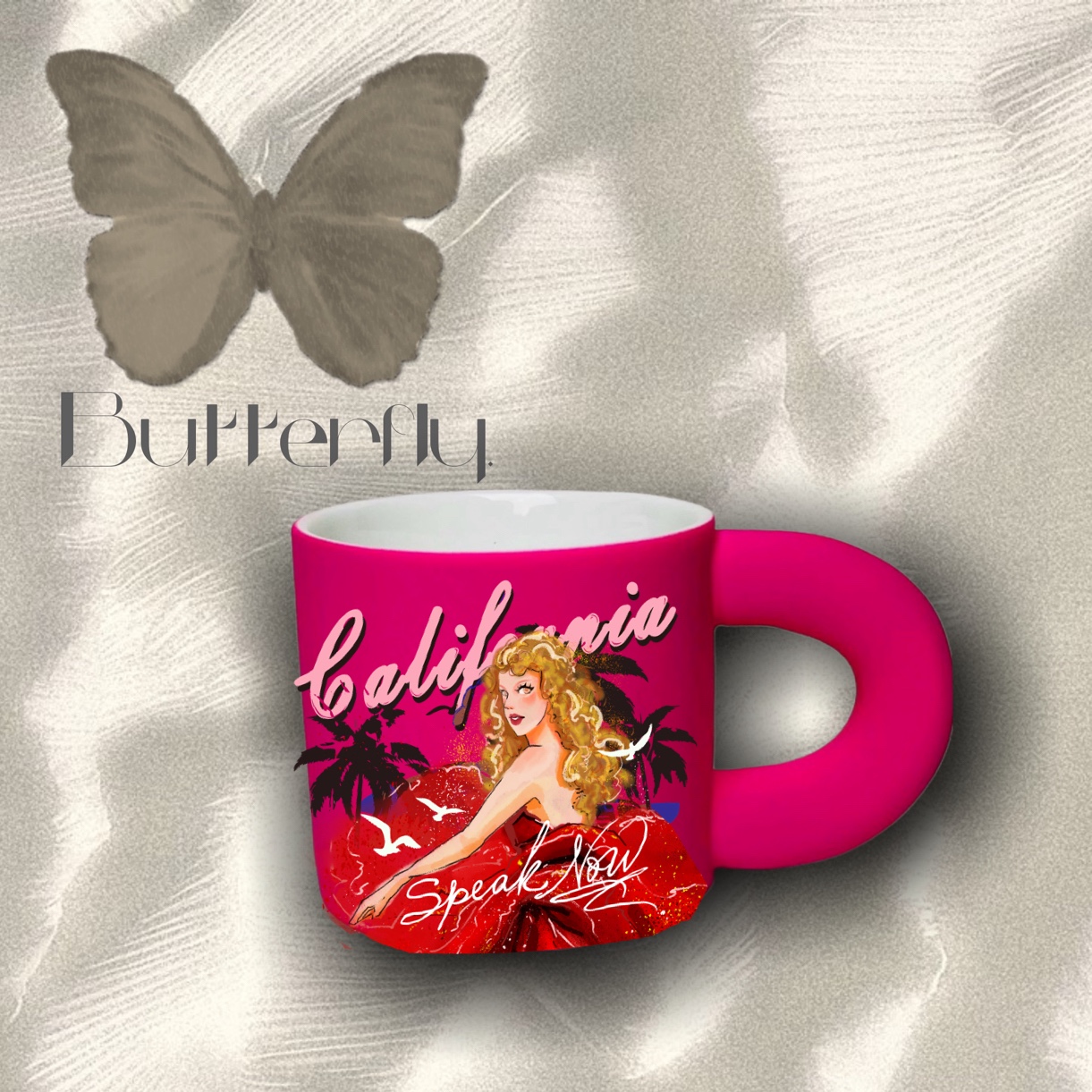 Taylor Swift Speak Now Peripheral Mugs Coffee Cup Collectible