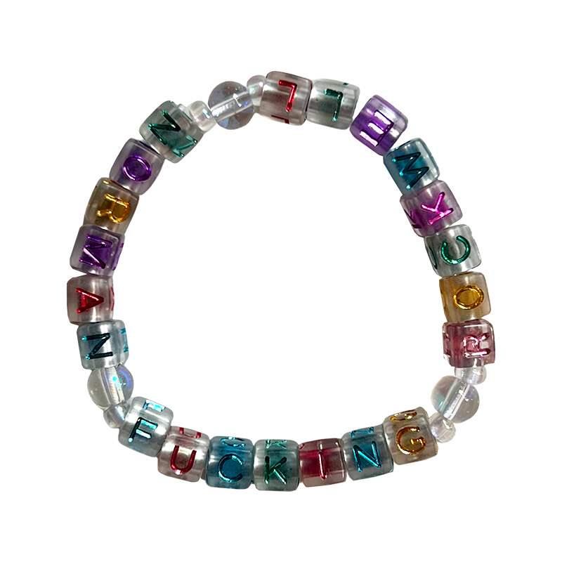 Lana Del Rey DIY Heart Bracelet  Just For Life Colorful For Gifts