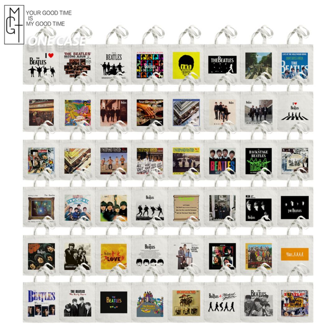 The Beatles Rock Band Canvas Bag Tote Bag Shoulder Handbag-ONECASE.STUDIO