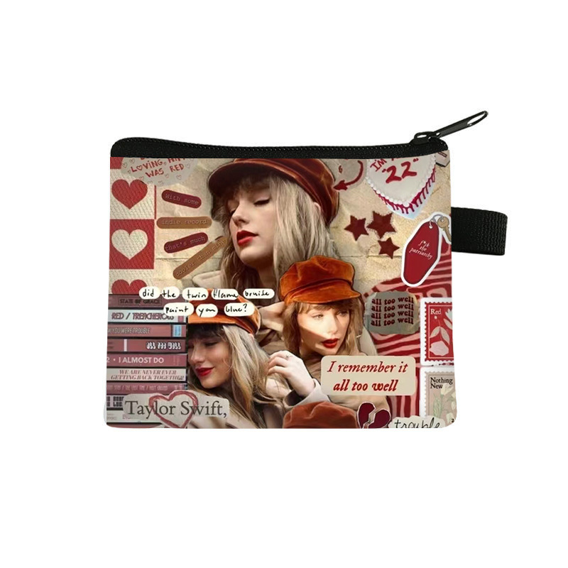 Taylor Swift Coin Purse Stylish Storage Bag