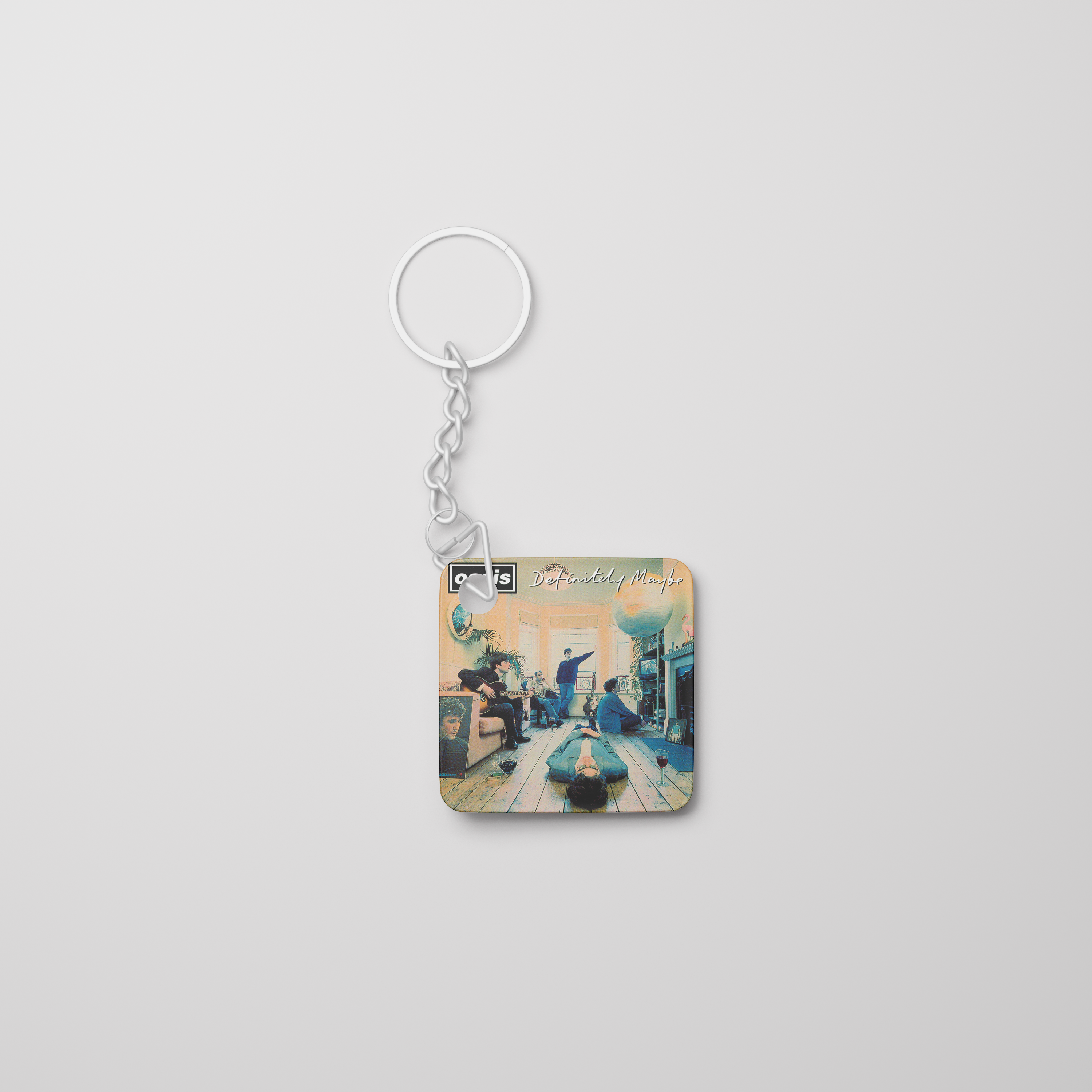 Oasis Album Mini Keychain Peripheral Accessories