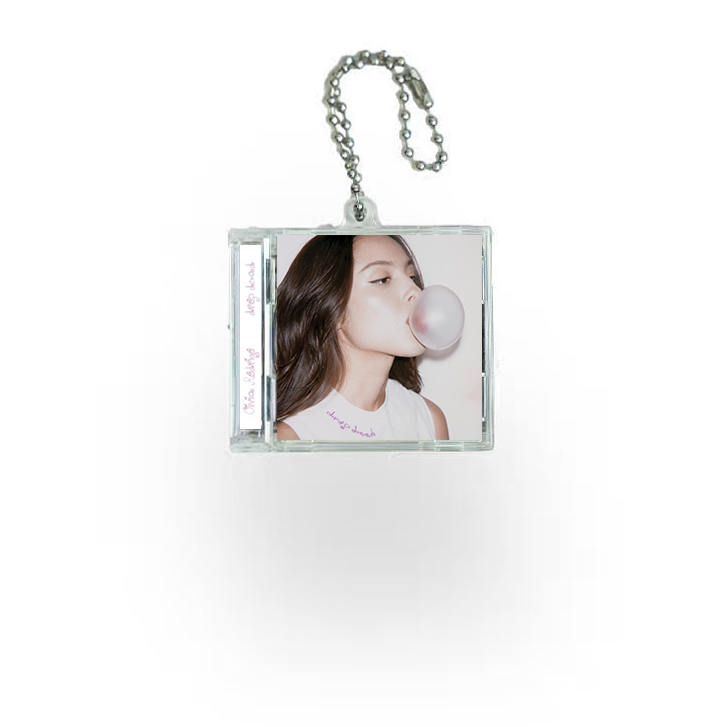 Olivia Rodrigo Mini Vinyl NFC Album Keychain CD Music Keychain Pendant Customized 