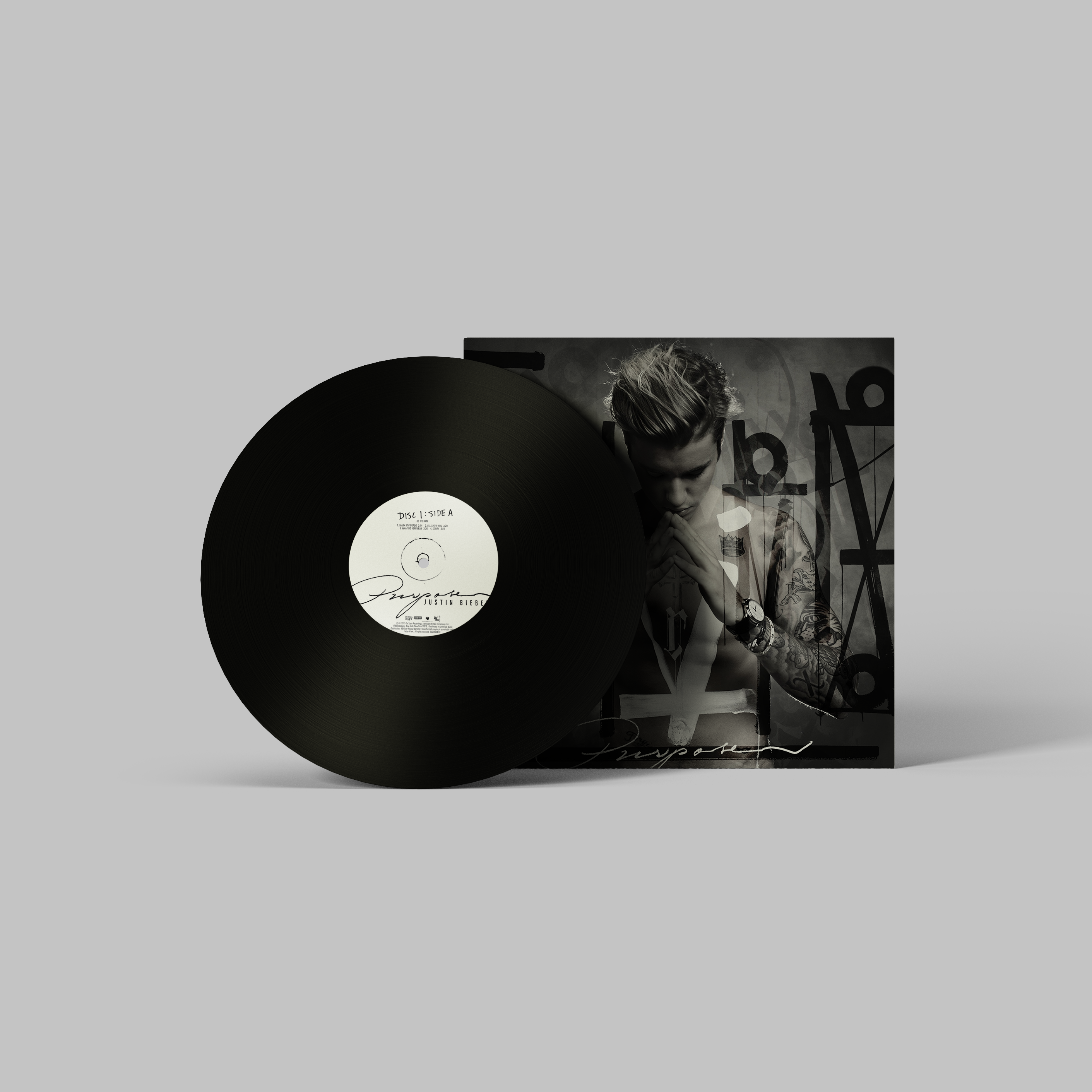 Justin Bieber  Handmade Mini Vinyl Album Set All Albums Customised Gift 