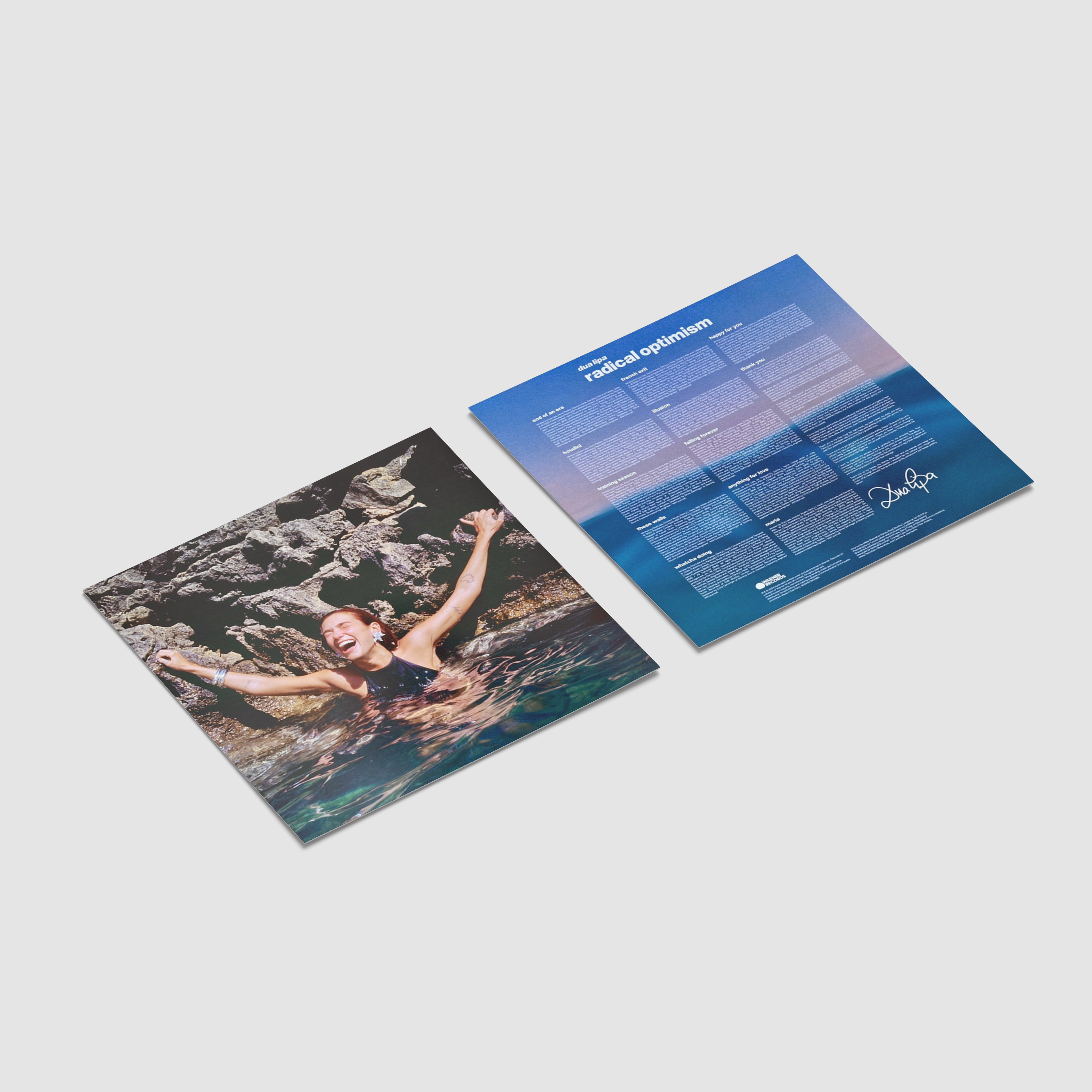 Dua Lipa Handmade Mini Vinyl Album Set All Albums Customised Gift 