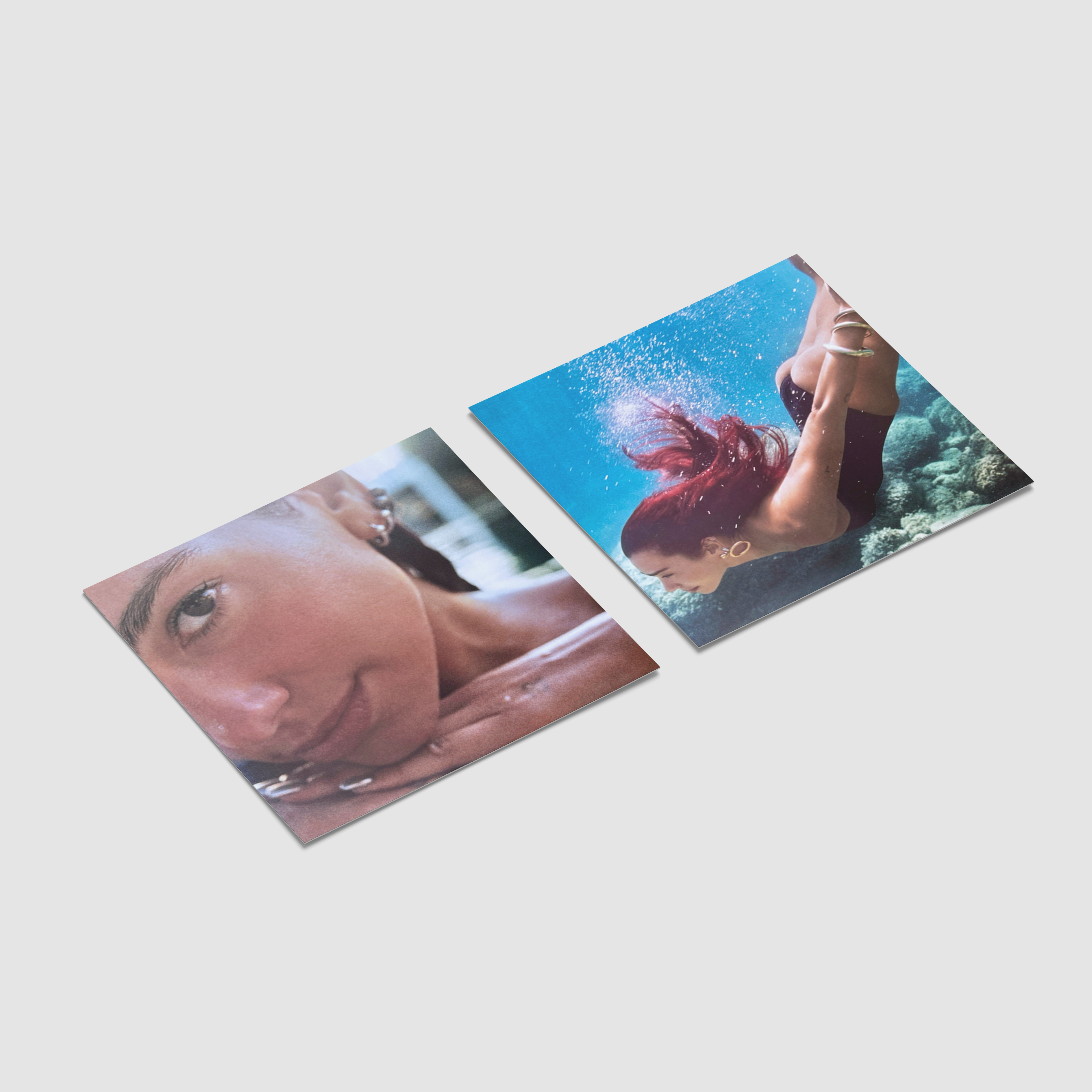 [Radical Optisim] Dua Lipa Handmade Mini Vinyl Album Set All Albums Customised Gift 