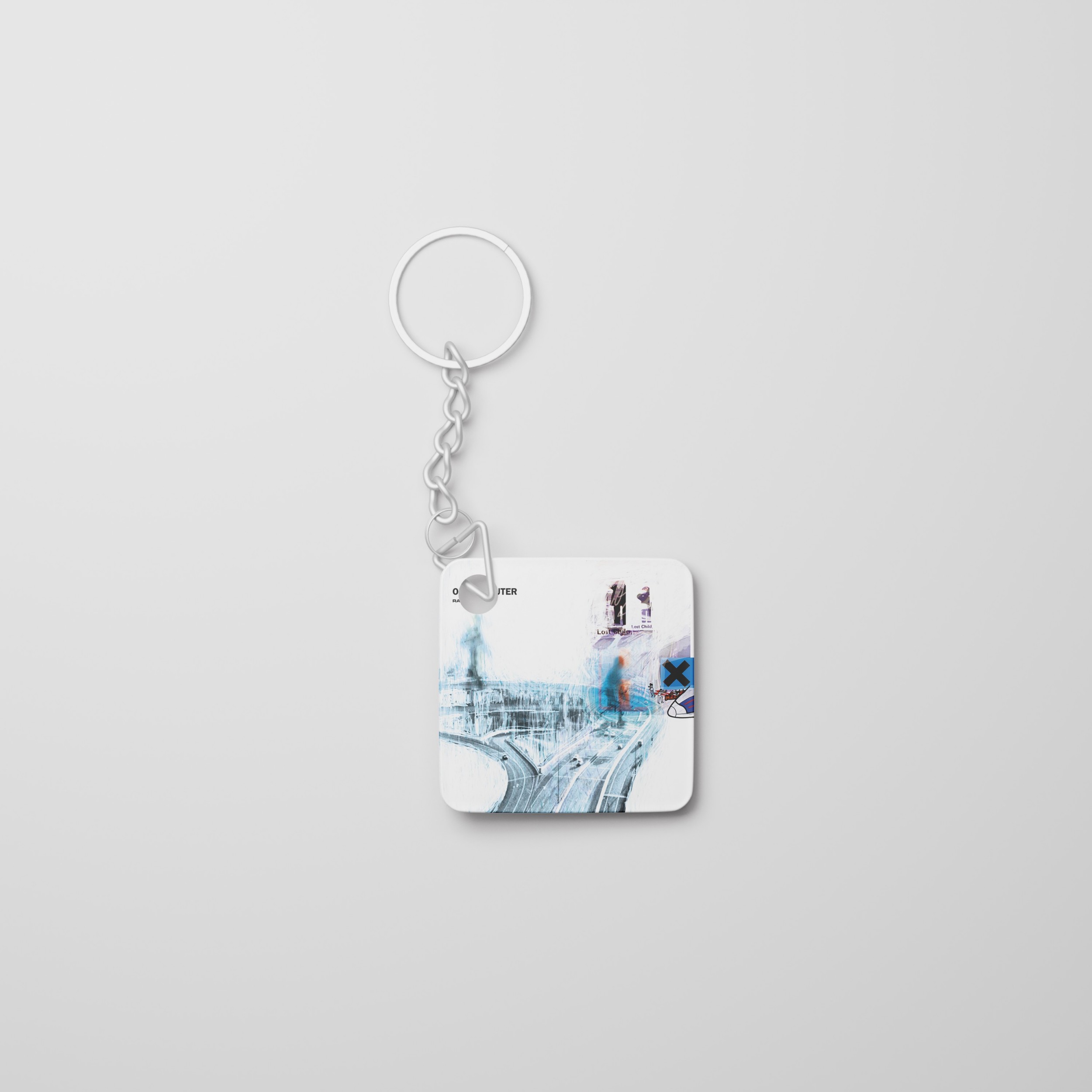 Radiohead Album Mini Keychain Peripheral Accessories