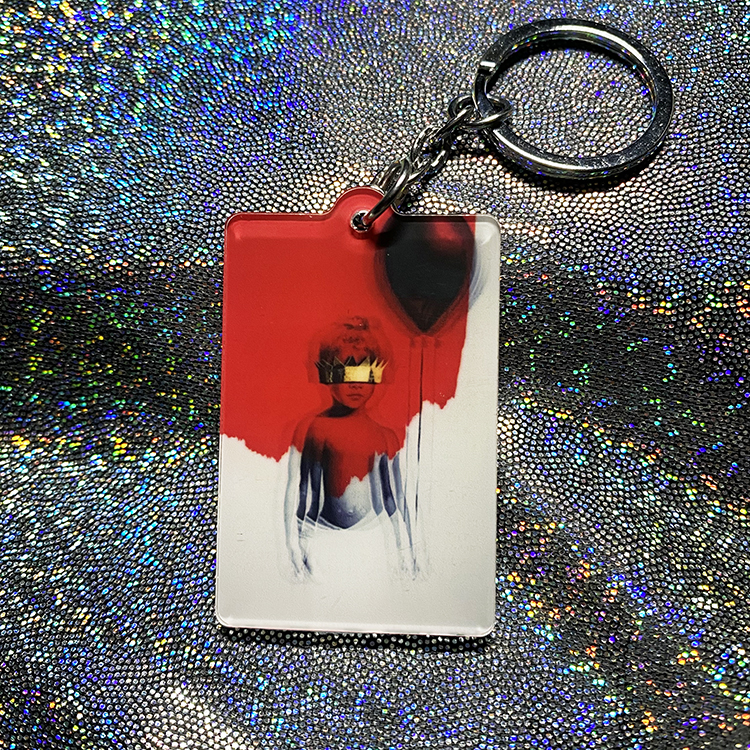 Rihanna Album Mini Keychain Peripheral Accessories