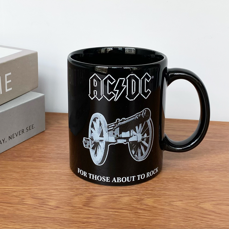 ACDC Retro Rock Band Peripheral Mugs Coffee Cup Collectible