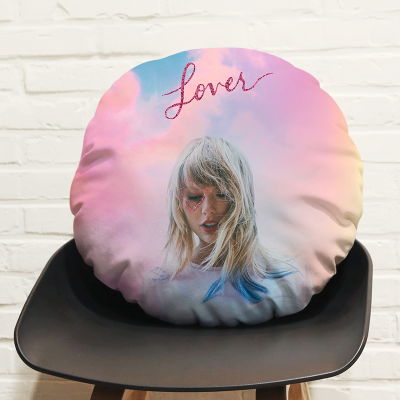 Tay*lor S wift Lover Album Round Pillow Customized Car Sofa Cushion