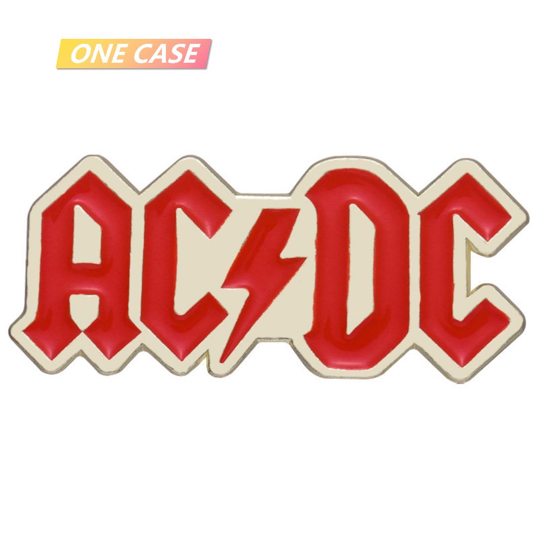 ACDC Band Rock Musician Retro Brooch Rock Badge Pin-ONECASE.STUDIO