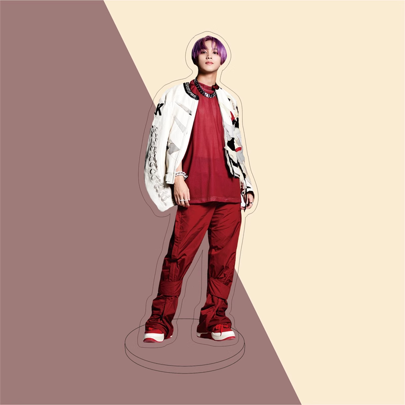 K-Pop NCT 127 Idol Acrylic Humanoid Standing Card