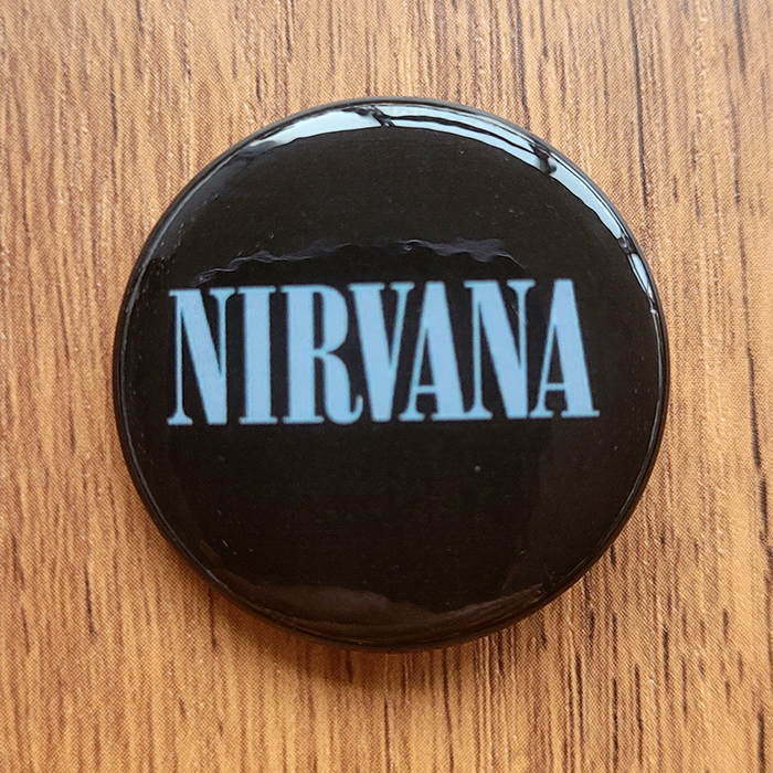 Nirvana Rock Band Brooch Badge Pin Set of 9