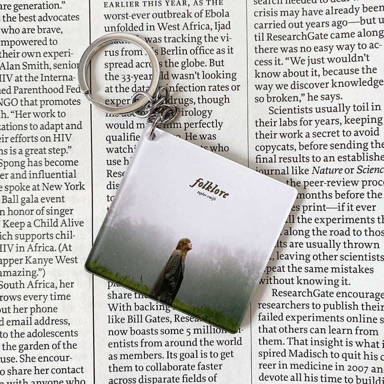 Tay*lor S wift  Album Keychain Photoshoot Peripheral Accessories
