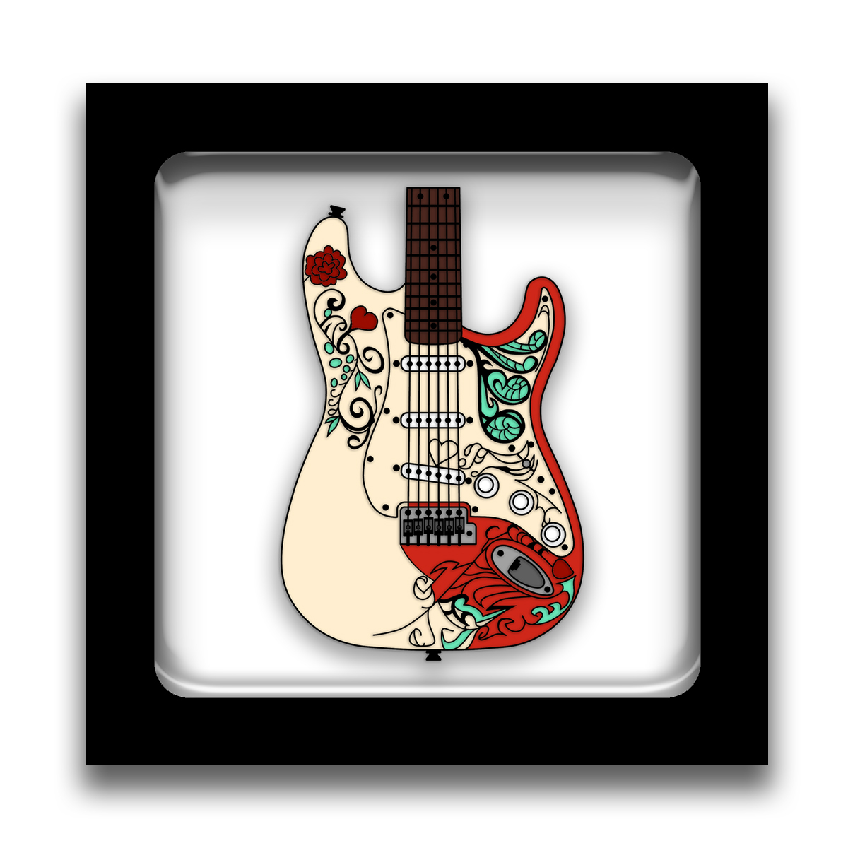 Guns N' Roses Rock Musician Band Brooch Badge Pin