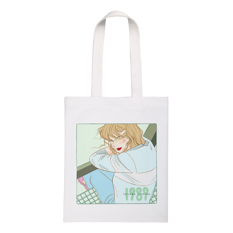 Tay*lor S wift Canvas Bag Fashion Tote Bag Shoulder Handbag