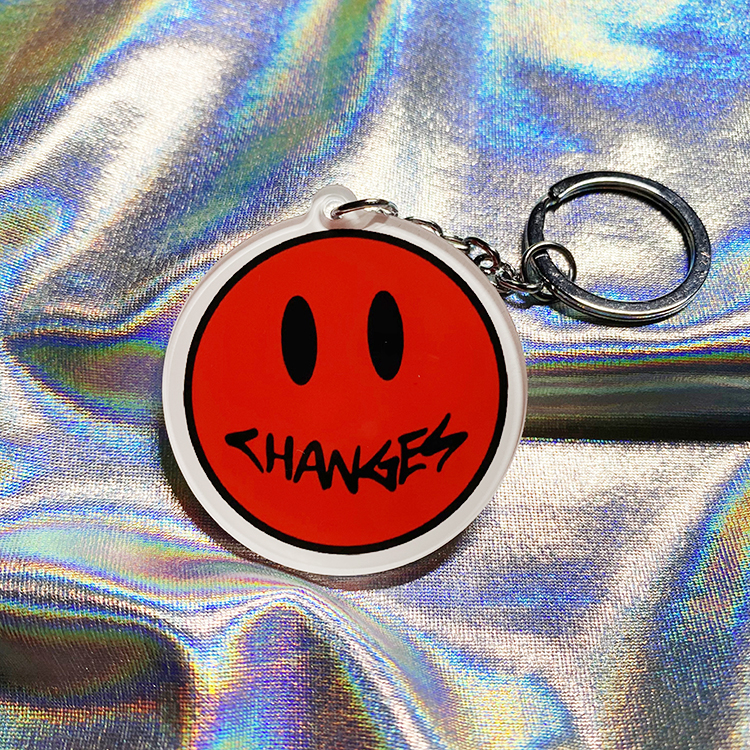 Justin Bieber Album Mini Acrylic Keychain Peripheral Accessories