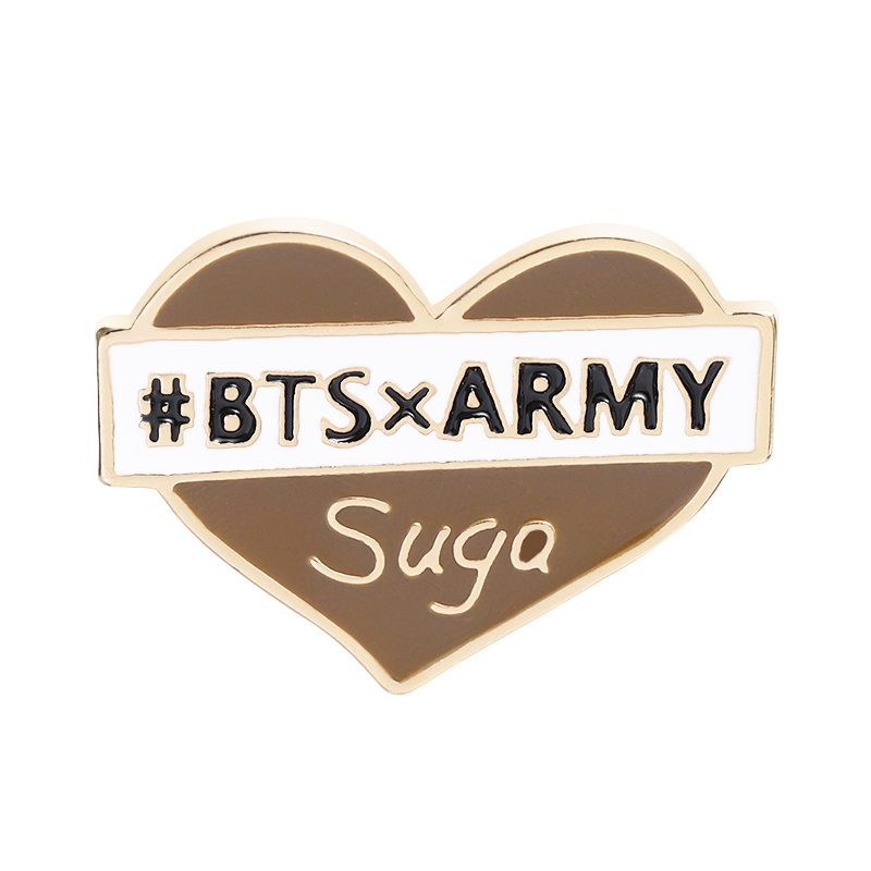 K-POP Band BTS Army Brooch Badge Pin kpop band