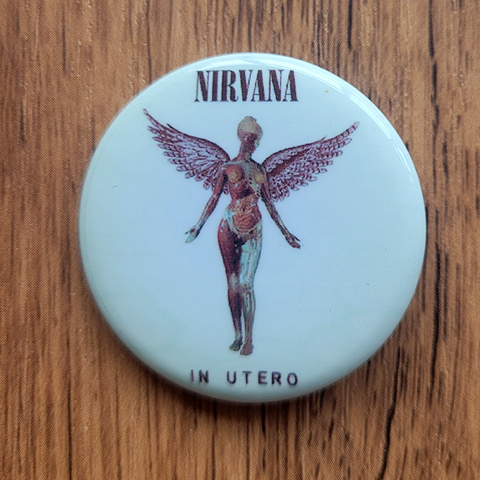 Nirvana Rock Band Brooch Badge Pin Set of 9