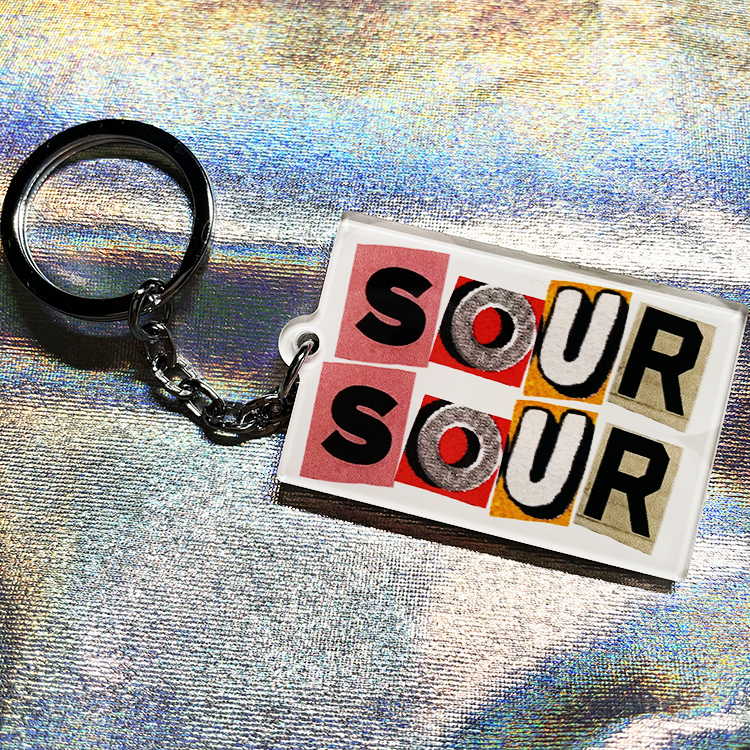 Olivia Rodrigo Album Mini Keychain Peripheral Accessories