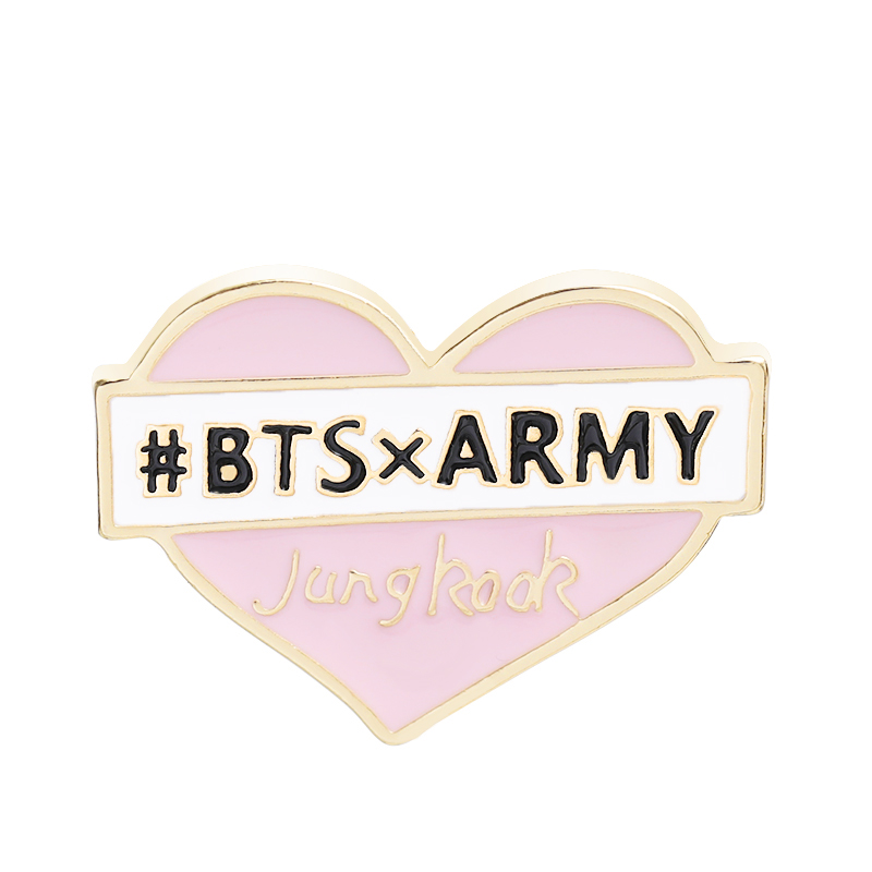K-POP Band BTS Army Brooch Badge Pin kpop band