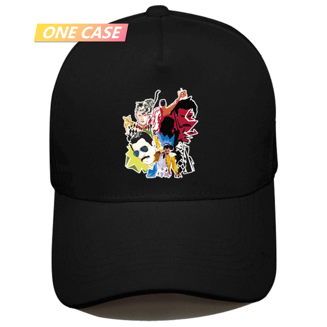 Queen Rock Band Freddie Mercury Music Peripheral Duck Bill Baseball Hat-ONECASE.STUDIO