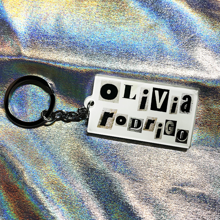 Olivia Rodrigo Album Mini Keychain Peripheral Accessories