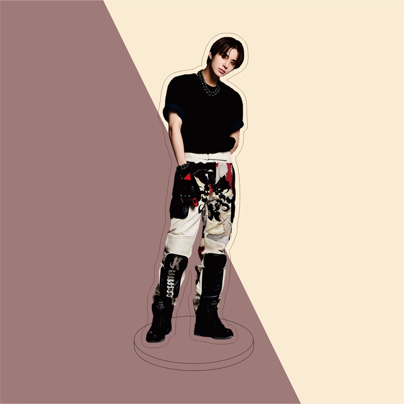 K-Pop NCT 127 Idol Acrylic Humanoid Standing Card