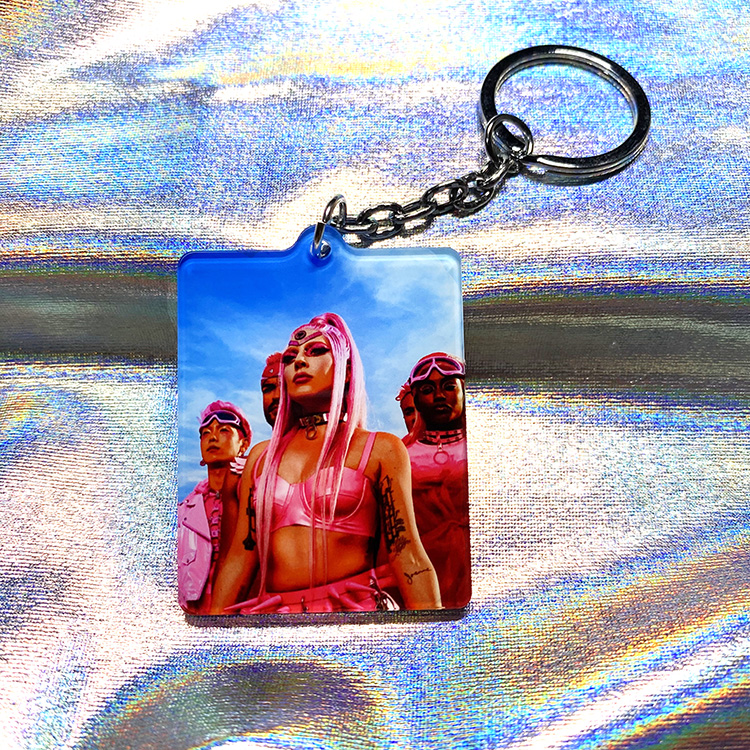 Lady Gaga Album Mini Keychain Peripheral Accessories