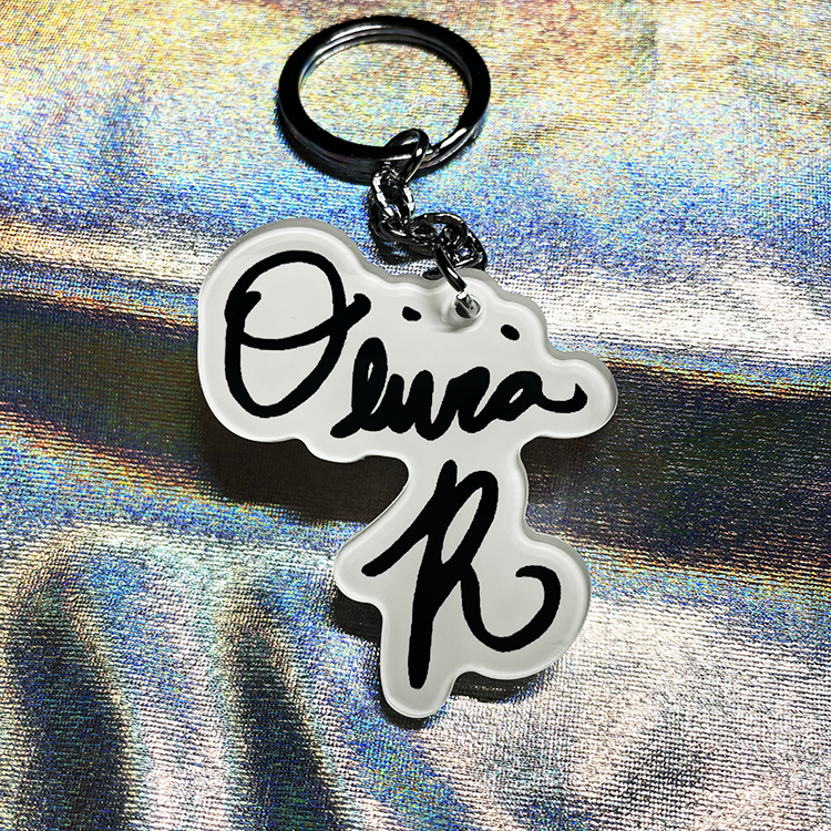 Olivia Rodrigo Album Mini Keychain Peripheral Accessories