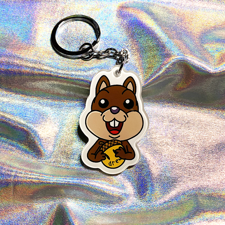 Justin Bieber Album Mini Acrylic Keychain Peripheral Accessories