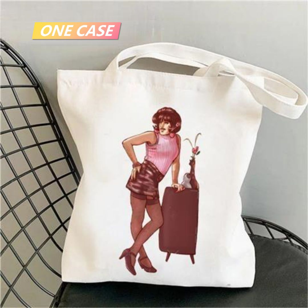 Queen Rock Band Canvas Bag Shoulder Tote Bag Student Large Capacity-ONECASE.STUDIO