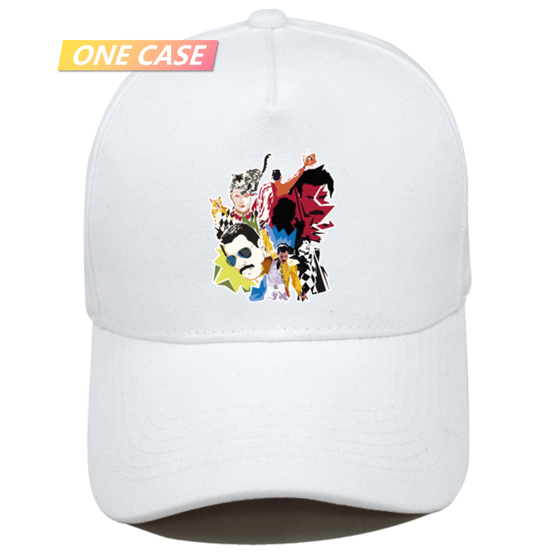 Queen Rock Band Freddie Mercury Music Peripheral Duck Bill Baseball Hat-ONECASE.STUDIO