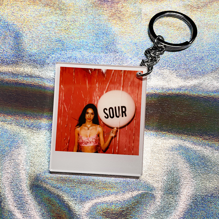 Olivia Rodrigo Album Mini Keychain Peripheral Accessories