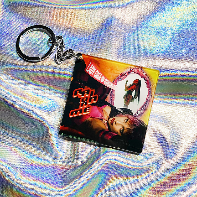Lady Gaga Album Mini Keychain Peripheral Accessories