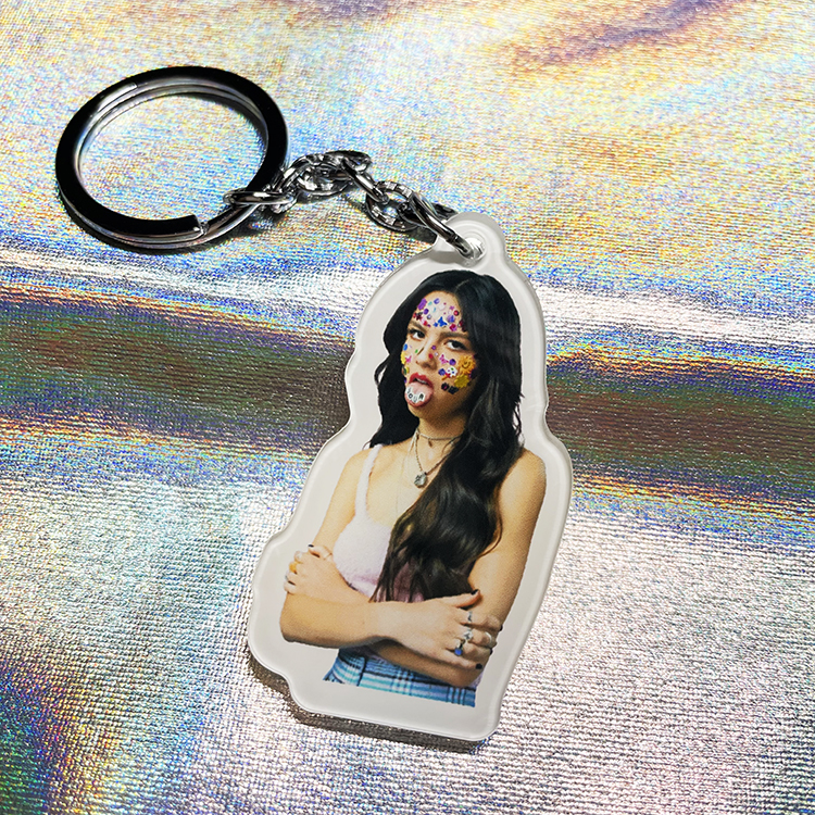 Olivia Rodrigo Album Mini Keychain Peripheral Accessories