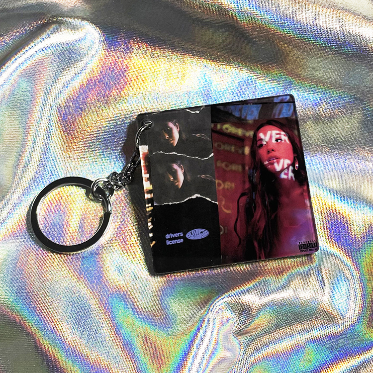 Olivia Rodrigo Album Mini Keychain Peripheral Accessories