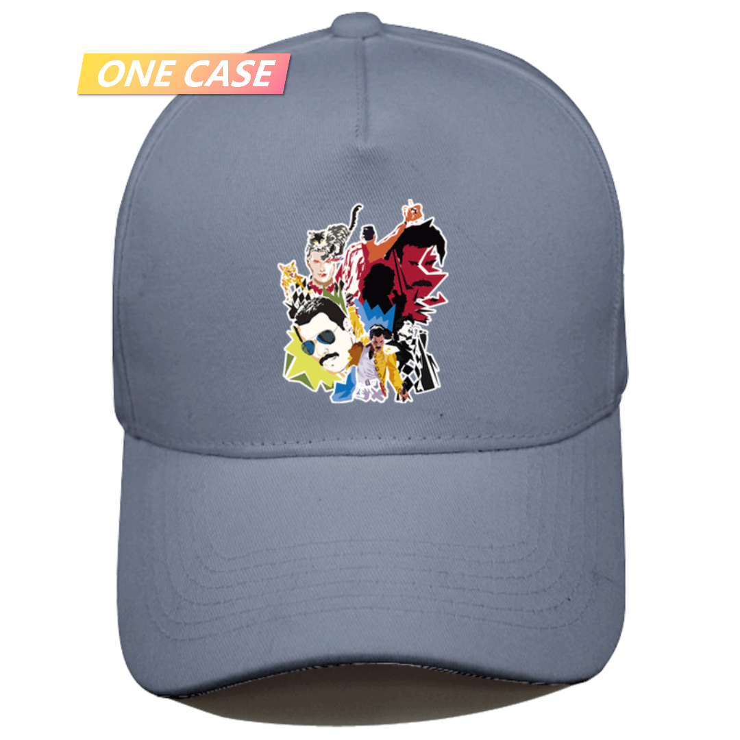 Queen Rock Band Freddie Mercury Music Peripheral Duck Bill Baseball Hat-ONECASE.STUDIO