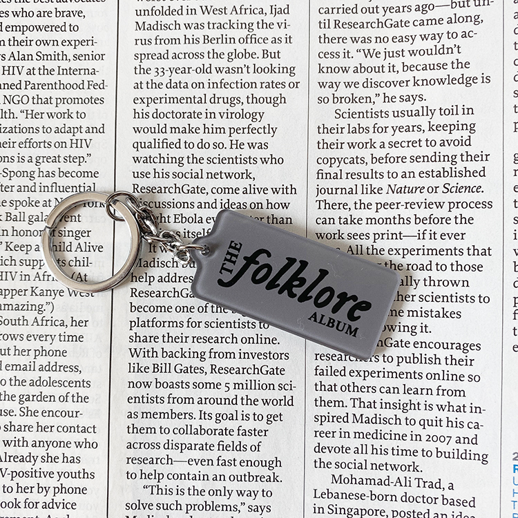 Tay*lor S wift  Album Keychain Photoshoot Peripheral Accessories