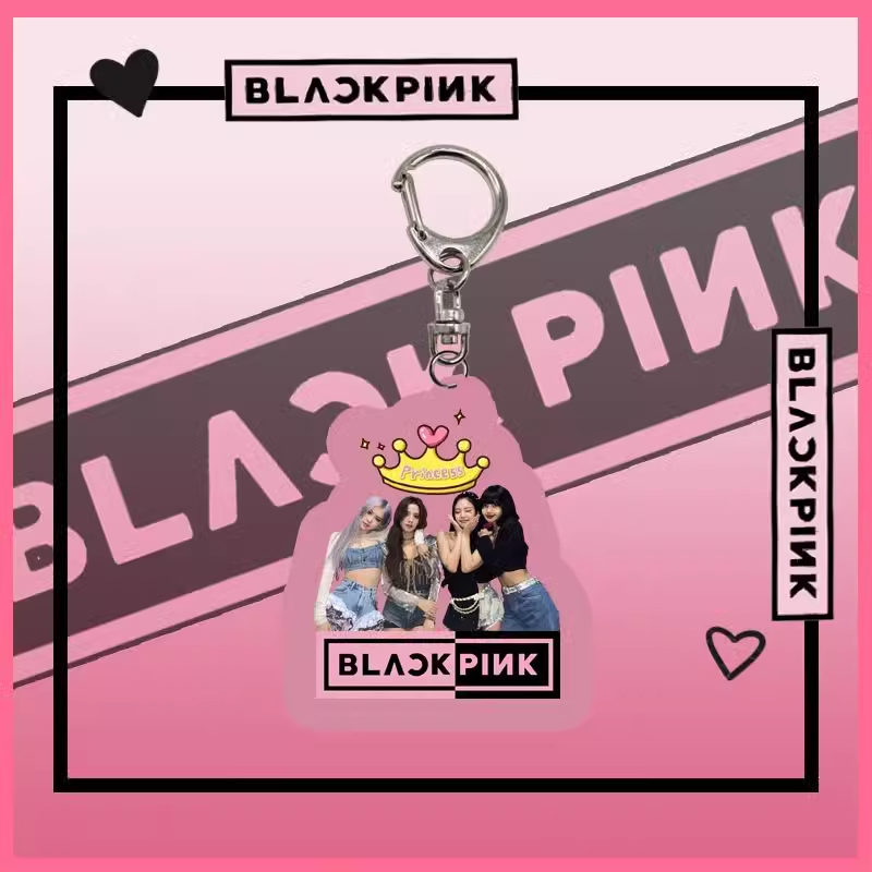 K-pop Band Black Pink Keychain Photoshoot Peripheral Kpop Band