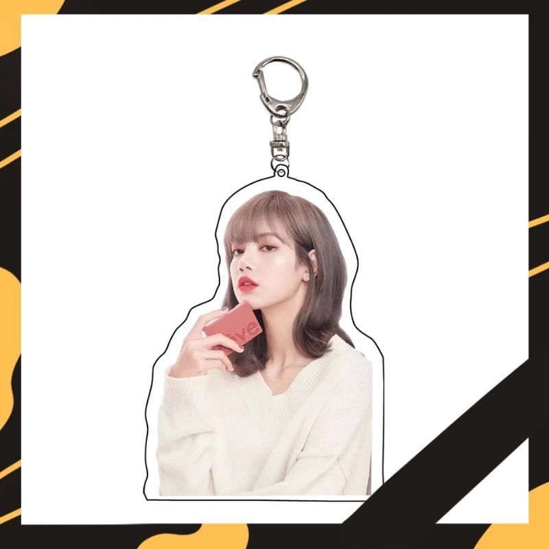 K-pop Band Black Pink Keychain Photoshoot Peripheral Kpop Band
