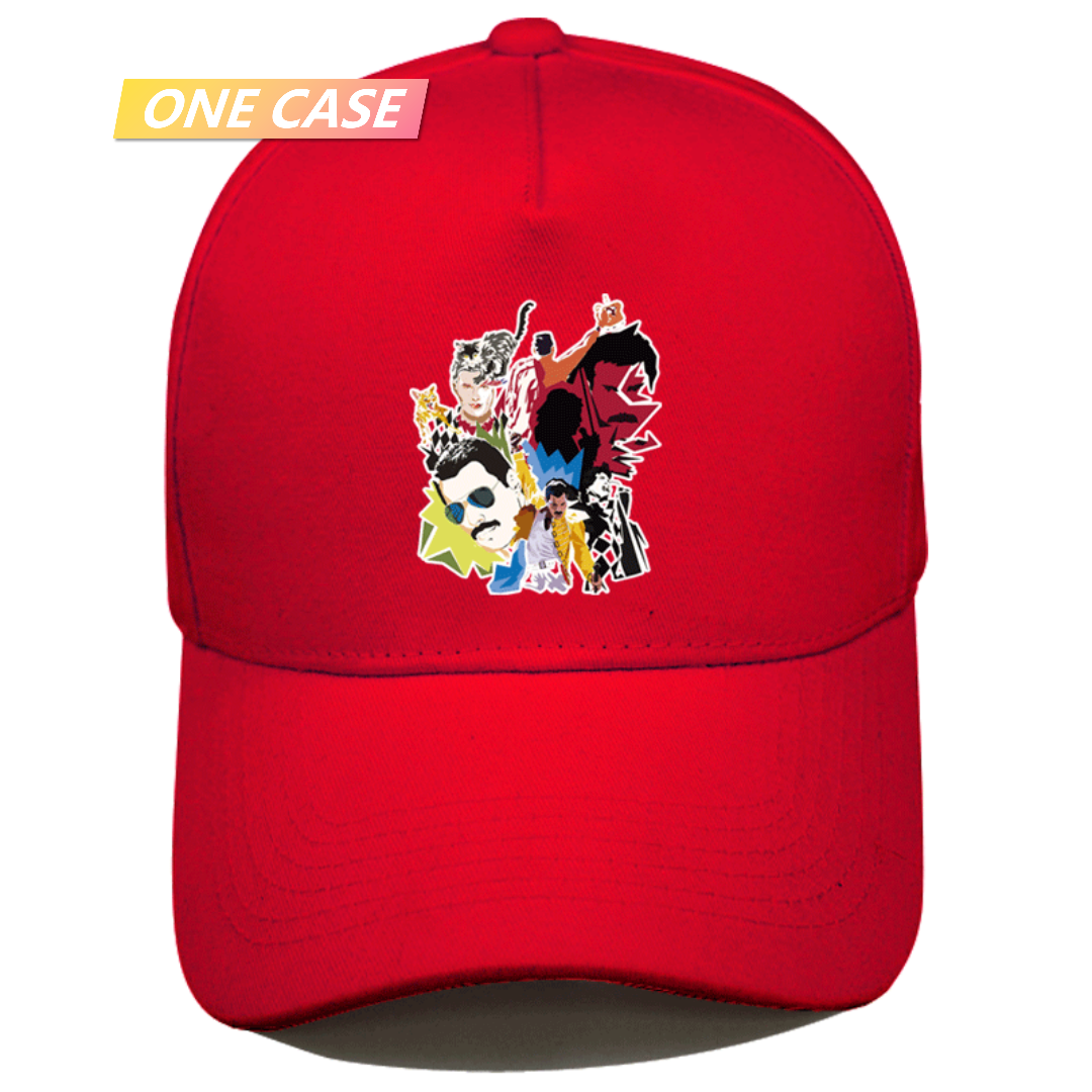 Queen Rock Band Freddie Mercury Music Peripheral Duck Bill Baseball Hat-ONECASE.STUDIO