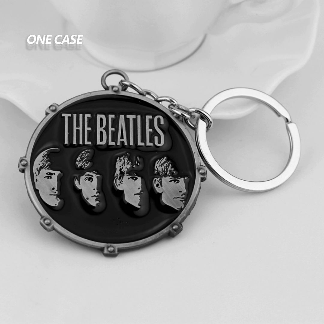 The Beatles Rock Star Band Fans Alloy Keychain Pendant -ONECASE.STUDIO