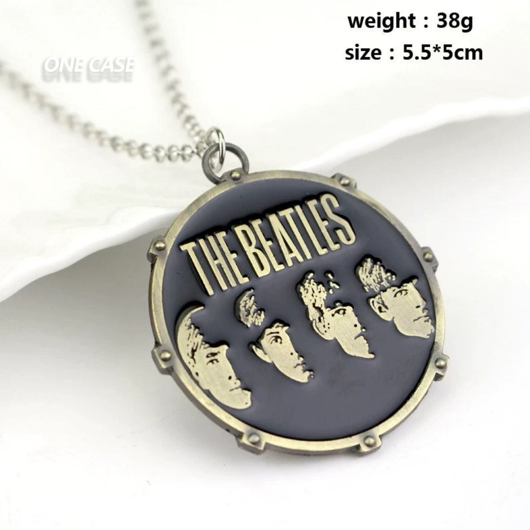 The Beatles Rock Star Band Fans Alloy Keychain Pendant -ONECASE.STUDIO