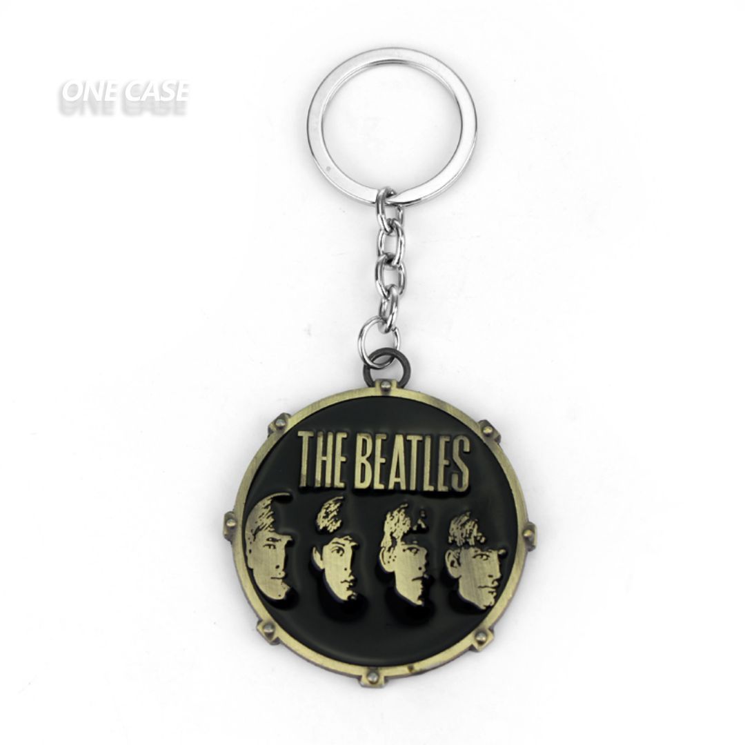 The Beatles Rock Star Band Fans Alloy Keychain Pendant -ONECASE.STUDIO
